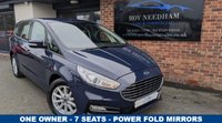 USED 2021 21 FORD S-MAX 2.0 EcoBlue Zetec MPV 5dr Diesel Manual Euro 6 (s/s) (150 ps) *** ONE OWNER - TIMING BELT DONE - POWER FOLD MIRRORS - 7 SEATS ***