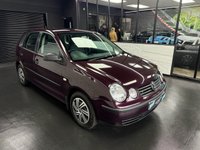 USED 2003 03 VOLKSWAGEN POLO 1.4 S Hatchback 5dr Petrol Manual (a/c) (156 g/km, 75 bhp) 12 Month MOT - Rosewood Red