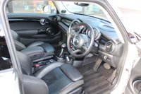 PRE-OWNED 2018 67 MINI HATCH 2.0 Cooper S Hatchback 3dr Petrol Auto Euro 6 (s/s) (192 ps) White Silver Metallic (&pound;475 option), Black Leather Cross Punch Interior (&pound;1075 option), Media Pack XL (&pound;1620 option), Panoramic Electric Glass Sunroof (&pound;675 option), LED Headlights and Daytime Running Lights (&pound;610 option), Harman Kardon Hi-Fi (&pound;590 option), Head-up Display (&pound;450 option), 17" Cosmos Spoke Alloys in Black (&pound;545 option), Auto Dimming Mirrors 9&pound;335 option), Dual Zone Air Conditioning (&pound;325 option), Park Distance Control (&pound;260 option), Rear View Camera (&pound;255 option)