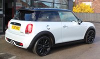PRE-OWNED 2018 67 MINI HATCH 2.0 Cooper S Hatchback 3dr Petrol Auto Euro 6 (s/s) (192 ps) White Silver Metallic (&pound;475 option), Black Leather Cross Punch Interior (&pound;1075 option), Media Pack XL (&pound;1620 option), Panoramic Electric Glass Sunroof (&pound;675 option), LED Headlights and Daytime Running Lights (&pound;610 option), Harman Kardon Hi-Fi (&pound;590 option), Head-up Display (&pound;450 option), 17" Cosmos Spoke Alloys in Black (&pound;545 option), Auto Dimming Mirrors 9&pound;335 option), Dual Zone Air Conditioning (&pound;325 option), Park Distance Control (&pound;260 option), Rear View Camera (&pound;255 option)