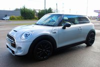PRE-OWNED 2018 67 MINI HATCH 2.0 Cooper S Hatchback 3dr Petrol Auto Euro 6 (s/s) (192 ps) White Silver Metallic (&pound;475 option), Black Leather Cross Punch Interior (&pound;1075 option), Media Pack XL (&pound;1620 option), Panoramic Electric Glass Sunroof (&pound;675 option), LED Headlights and Daytime Running Lights (&pound;610 option), Harman Kardon Hi-Fi (&pound;590 option), Head-up Display (&pound;450 option), 17" Cosmos Spoke Alloys in Black (&pound;545 option), Auto Dimming Mirrors 9&pound;335 option), Dual Zone Air Conditioning (&pound;325 option), Park Distance Control (&pound;260 option), Rear View Camera (&pound;255 option)