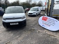 USED 2021 21 CITROEN BERLINGO 1.5 BlueHDi 650 X M Panel Van 5dr Diesel Manual SWB Euro 6 (s/s) (75 ps) 1 OWNER 78K FSH PDC