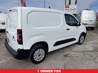 USED 2021 21 CITROEN BERLINGO 1.5 BlueHDi 650 X M Panel Van 5dr Diesel Manual SWB Euro 6 (s/s) (75 ps) 1 OWNER 78K FSH PDC