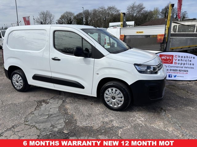 View our Citroen Berlingo 1.5 BlueHDi 650 X M Panel Van 5dr Diesel Manual SWB Euro 6 (s/s) (75 ps)