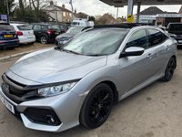 USED 2019 19 HONDA CIVIC 1.0 VTEC Turbo EX Hatchback 5dr Petrol CVT Euro 6 (s/s) (126 ps) 