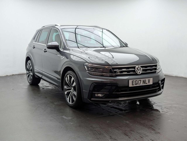 USED 2017 17 VOLKSWAGEN TIGUAN 2.0 Tiguan R-Line TDI BlueMotion Technology 4Motion Semi-Auto 4WD 5dr CLICK & COLLECT/ HOME DELIVERY