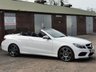 USED 2016 16 MERCEDES-BENZ E-CLASS 2.1 E220 BlueTEC AMG Line Cabriolet 2dr Diesel G-Tronic+ Euro 6 (s/s) (177 ps) 9x RECORDED SERVICES!
