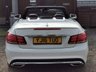 USED 2016 16 MERCEDES-BENZ E-CLASS 2.1 E220 BlueTEC AMG Line Cabriolet 2dr Diesel G-Tronic+ Euro 6 (s/s) (177 ps) 9x RECORDED SERVICES!