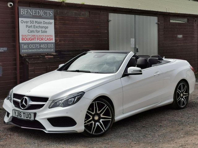 2016 16 Mercedes-Benz E-Class 2.1 E220 BlueTEC AMG Line Cabriolet 2dr Diesel G-Tronic+ Euro 6 (s/s) (177 ps)