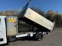 USED 2021 21 VAUXHALL MOVANO 2.3 CDTi 3500 BiTurbo 145BHP Euro 6 L3 LWB DOUBLE SIDE TIPPER WITH TOOLBOX 1 OWNER+TOOLBOX+ONLY 65K+EU6