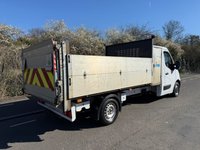 USED 2021 21 VAUXHALL MOVANO 2.3 CDTi 3500 BiTurbo 145BHP Euro 6 L3 LWB DOUBLE SIDE TIPPER WITH TOOLBOX 1 OWNER+TOOLBOX+ONLY 65K+EU6