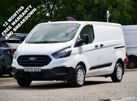 USED 2020 70 FORD TRANSIT CUSTOM 2.0 280 EcoBlue Leader Panel Van 5dr Diesel Manual L1 H1 Euro 6 (s/s) (105 ps) Euro 6 | 3 Seats | SWB