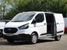 USED 2020 70 FORD TRANSIT CUSTOM 2.0 280 EcoBlue Leader Panel Van 5dr Diesel Manual L1 H1 Euro 6 (s/s) (105 ps) Euro 6 | 3 Seats | SWB