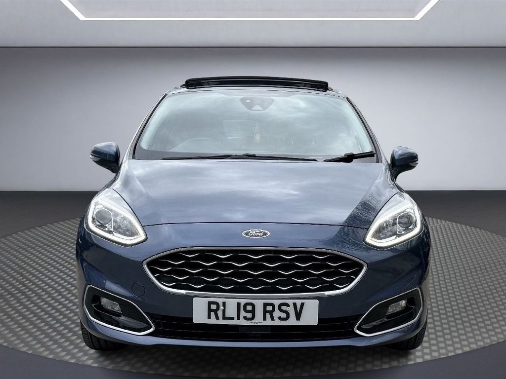 USED 2019 19 FORD FIESTA 1.0T EcoBoost GPF Vignale Hatchback 5dr Petrol Auto Euro 6 (s/s) (100 ps) PAN ROOF+APP CARPLAY+R/CAMERA+LETHR