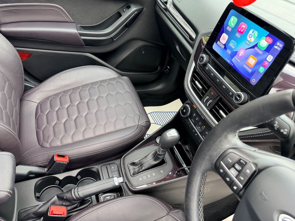 USED 2019 19 FORD FIESTA 1.0T EcoBoost GPF Vignale Hatchback 5dr Petrol Auto Euro 6 (s/s) (100 ps) PAN ROOF+APP CARPLAY+R/CAMERA+LETHR