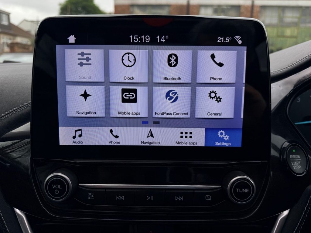 USED 2019 19 FORD FIESTA 1.0T EcoBoost GPF Vignale Hatchback 5dr Petrol Auto Euro 6 (s/s) (100 ps) PAN ROOF+APP CARPLAY+R/CAMERA+LETHR