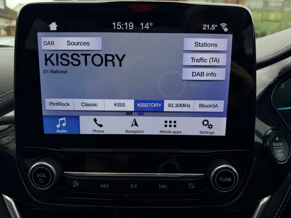 USED 2019 19 FORD FIESTA 1.0T EcoBoost GPF Vignale Hatchback 5dr Petrol Auto Euro 6 (s/s) (100 ps) PAN ROOF+APP CARPLAY+R/CAMERA+LETHR