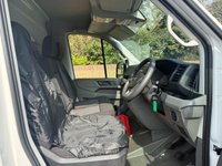 USED 2018 68 VOLKSWAGEN CRAFTER 2.0 TDI CR35 140BHP Startline FWD Euro 6 LWB L3 CAGED DROPSIDE TRUCK WITH TOOLBOX AIR CON+1 OWNER+EURO 6+