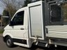 USED 2018 68 VOLKSWAGEN CRAFTER 2.0 TDI CR35 140BHP Startline FWD Euro 6 LWB L3 CAGED DROPSIDE TRUCK WITH TOOLBOX AIR CON+1 OWNER+EURO 6+