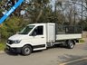 USED 2018 68 VOLKSWAGEN CRAFTER 2.0 TDI CR35 140BHP Startline FWD Euro 6 LWB L3 CAGED DROPSIDE TRUCK WITH TOOLBOX AIR CON+1 OWNER+EURO 6+