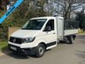 USED 2018 68 VOLKSWAGEN CRAFTER 2.0 TDI CR35 140BHP Startline FWD Euro 6 LWB L3 CAGED DROPSIDE TRUCK WITH TOOLBOX AIR CON+1 OWNER+EURO 6+