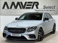 USED 2018 18 MERCEDES-BENZ E-CLASS 3.0 E43 V6 AMG (Premium Plus) Saloon 4dr Petrol G-Tronic+ 4MATIC Euro 6 (s/s) (401 ps) 