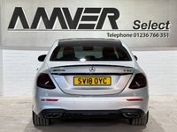 USED 2018 18 MERCEDES-BENZ E-CLASS 3.0 E43 V6 AMG (Premium Plus) Saloon 4dr Petrol G-Tronic+ 4MATIC Euro 6 (s/s) (401 ps) 