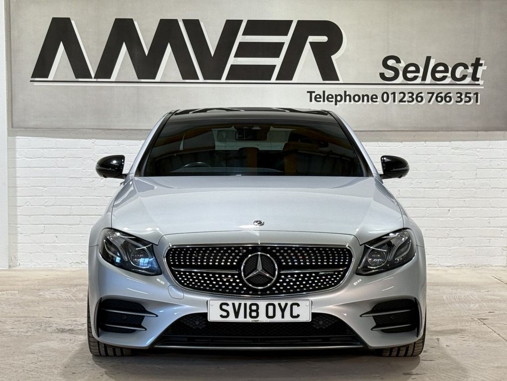 USED 2018 18 MERCEDES-BENZ E-CLASS 3.0 E43 V6 AMG (Premium Plus) Saloon 4dr Petrol G-Tronic+ 4MATIC Euro 6 (s/s) (401 ps)