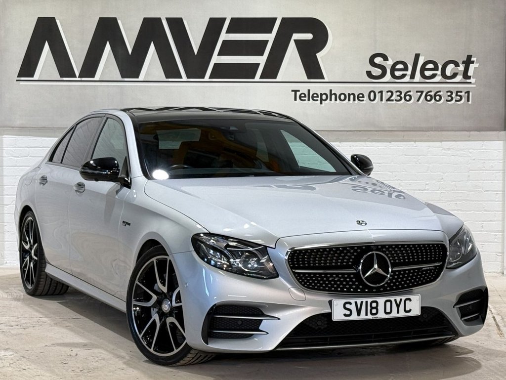 USED 2018 18 MERCEDES-BENZ E-CLASS 3.0 E43 V6 AMG (Premium Plus) Saloon 4dr Petrol G-Tronic+ 4MATIC Euro 6 (s/s) (401 ps)