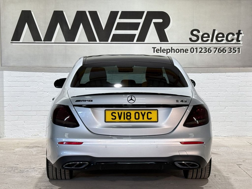 USED 2018 18 MERCEDES-BENZ E-CLASS 3.0 E43 V6 AMG (Premium Plus) Saloon 4dr Petrol G-Tronic+ 4MATIC Euro 6 (s/s) (401 ps)