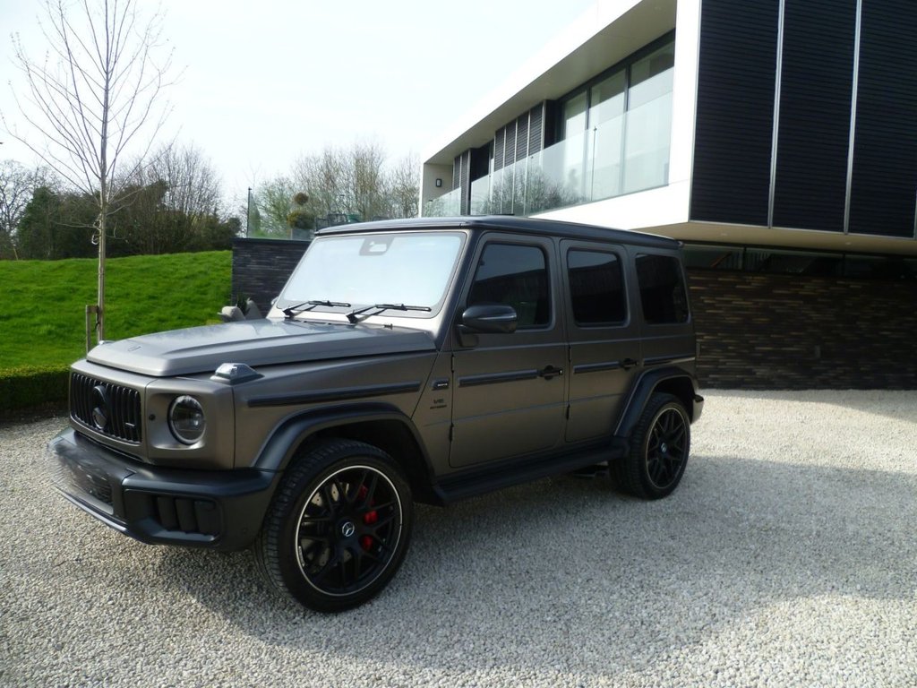 USED 2025 75 MERCEDES-BENZ G-CLASS 4.0 G63 V8 BiTurbo MHEV AMG Magno Edition SUV 5dr Petrol Hybrid SpdS+9GT 4WD Euro 6 (s/s) (605 ps) Very rare registered del miles best colour