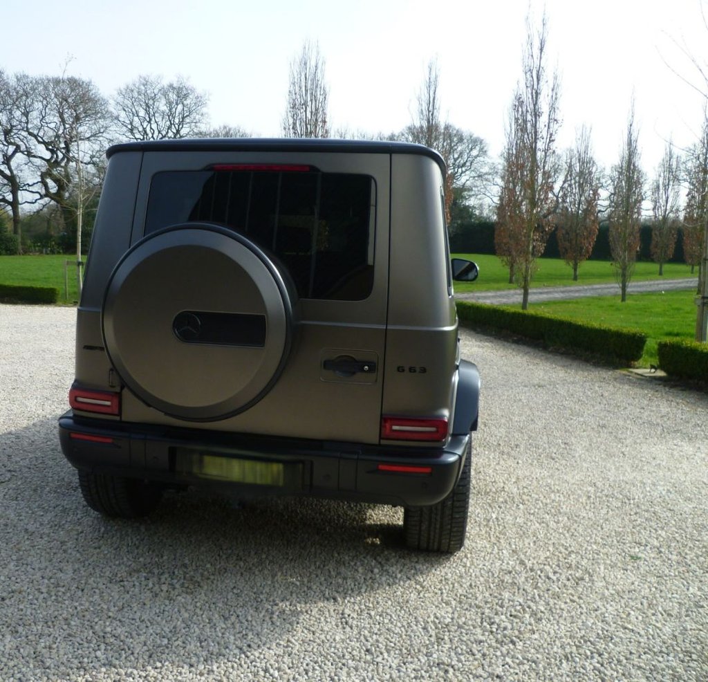 USED 2025 75 MERCEDES-BENZ G-CLASS 4.0 G63 V8 BiTurbo MHEV AMG Magno Edition SUV 5dr Petrol Hybrid SpdS+9GT 4WD Euro 6 (s/s) (605 ps) Very rare registered del miles best colour