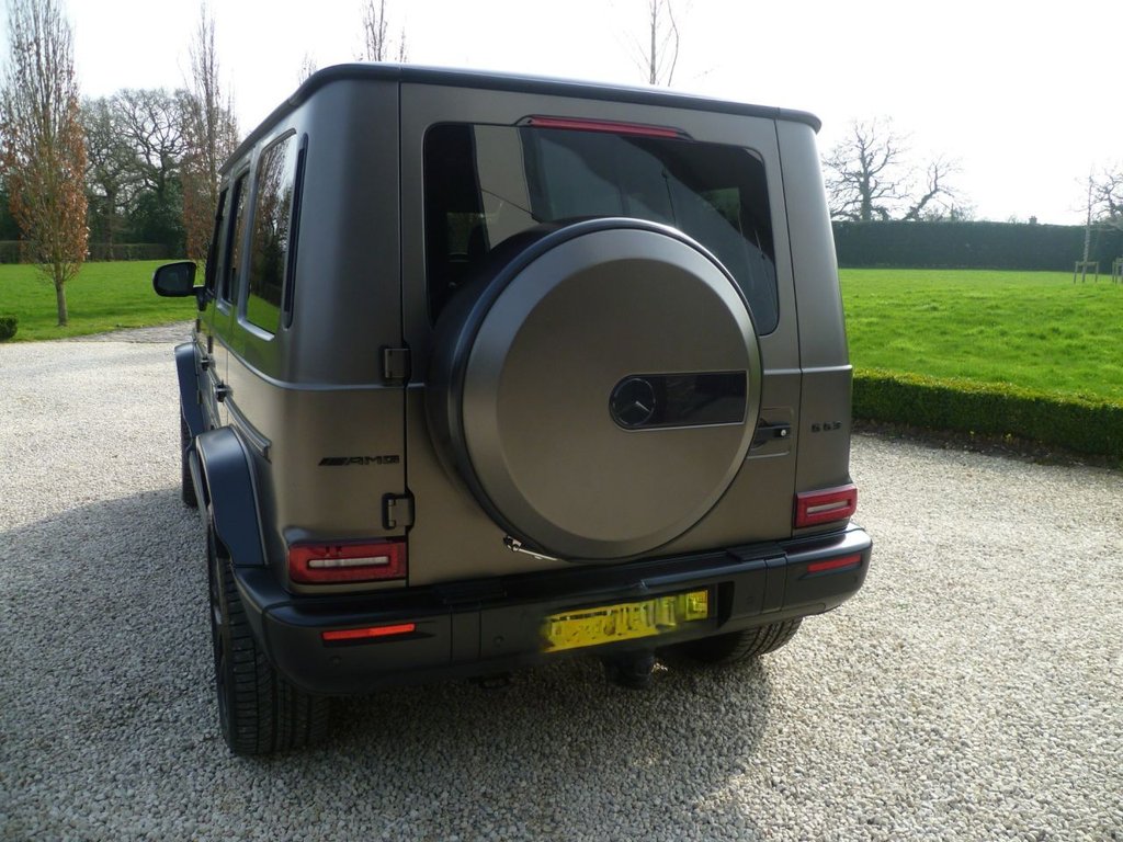 USED 2025 75 MERCEDES-BENZ G-CLASS 4.0 G63 V8 BiTurbo MHEV AMG Magno Edition SUV 5dr Petrol Hybrid SpdS+9GT 4WD Euro 6 (s/s) (605 ps) Very rare registered del miles best colour