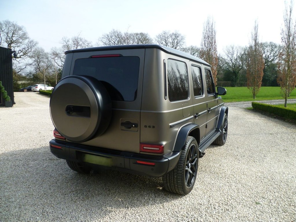 USED 2025 75 MERCEDES-BENZ G-CLASS 4.0 G63 V8 BiTurbo MHEV AMG Magno Edition SUV 5dr Petrol Hybrid SpdS+9GT 4WD Euro 6 (s/s) (605 ps) Very rare registered del miles best colour