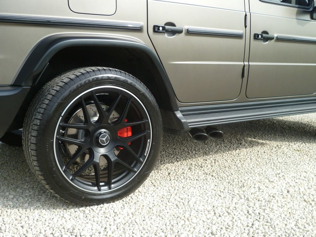 USED 2025 75 MERCEDES-BENZ G-CLASS 4.0 G63 V8 BiTurbo MHEV AMG Magno Edition SUV 5dr Petrol Hybrid SpdS+9GT 4WD Euro 6 (s/s) (605 ps) Very rare registered del miles best colour