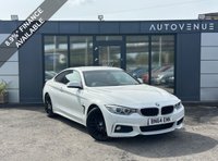 USED 2014 64 BMW 4 SERIES 2.0 420d M Sport Coupe 2dr Diesel Manual Euro 6 (s/s) (184 ps) HEATED SEATS + FRONT & REAR SENSORS + CRUISE CONTROL + SATNAV