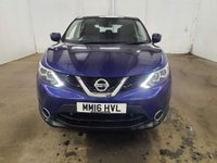 USED 2016 16 NISSAN QASHQAI 1.2 Petrol (DIG-T), Acenta Edition, 5 Door SUV, Manual, 2WD, Euro 6. FULL 12 MONTH MOT WITH EVERY CAR