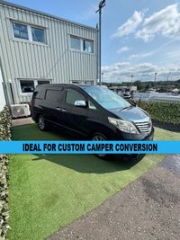 USED 2011 TOYOTA ALPHARD TOYOTA ALPHARD 2.4 LITRE FWD #1312 IDEAL FOR CUSTOM CAMPER CONVERSION