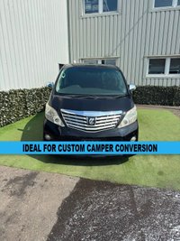 USED 2011 TOYOTA ALPHARD TOYOTA ALPHARD 2.4 LITRE FWD #1312 IDEAL FOR CUSTOM CAMPER CONVERSION