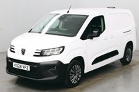 USED 2024 24 PEUGEOT PARTNER 1.5 BlueHDi 950 Asphalt 100 BHP LWB Euro 6 ULEZ Compliant Parking Package | Sat Nav | Air Conditioning | Apple CarPlay | Android Auto