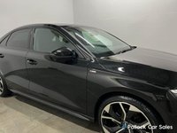 USED 2022 72 AUDI A3 1.0 TFSI 30 S line Saloon 4dr Petrol Manual Euro 6 (s/s) (110 ps) FASH 19" Black Edition Leather CarPlay