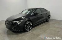 USED 2022 72 AUDI A3 1.0 TFSI 30 S line Saloon 4dr Petrol Manual Euro 6 (s/s) (110 ps) FASH 19" Black Edition Leather CarPlay