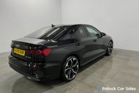 USED 2022 72 AUDI A3 1.0 TFSI 30 S line Saloon 4dr Petrol Manual Euro 6 (s/s) (110 ps) FASH 19" Black Edition Leather CarPlay