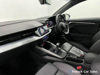 USED 2022 72 AUDI A3 1.0 TFSI 30 S line Saloon 4dr Petrol Manual Euro 6 (s/s) (110 ps) FASH 19" Black Edition Leather CarPlay