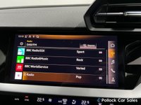 USED 2022 72 AUDI A3 1.0 TFSI 30 S line Saloon 4dr Petrol Manual Euro 6 (s/s) (110 ps) FASH 19" Black Edition Leather CarPlay