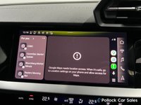 USED 2022 72 AUDI A3 1.0 TFSI 30 S line Saloon 4dr Petrol Manual Euro 6 (s/s) (110 ps) FASH 19" Black Edition Leather CarPlay