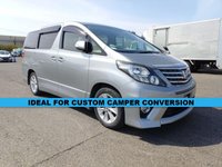 USED TOYOTA ALPHARD IDEAL FOR CUSTOM CAMPER CONVERSION