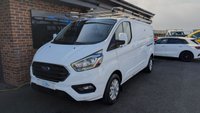 USED 2022 72 FORD TRANSIT CUSTOM 2.0 300 EcoBlue Limited Panel Van 5dr Diesel Auto L2 H1 Euro 6 (130 ps) *** ONE OWNER - SAT NAV - REVERSE CAMERA ***