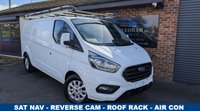 USED 2022 72 FORD TRANSIT CUSTOM 2.0 300 EcoBlue Limited Panel Van 5dr Diesel Auto L2 H1 Euro 6 (130 ps) *** ONE OWNER - SAT NAV - REVERSE CAMERA ***