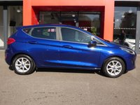 USED 2017 67 FORD FIESTA 1.1 Ti-VCT Zetec 5d 85 S/S APPLE CARPLAY / ANDROID AUTO (GIVES YOU SAT NAV), DAB RADIO, BLUETOOTH, MANUAL GEARBOX, STOP START, LED DAYTIME RUNNING LIGHTS, ALLOY WHEELS, FRONT FOG LIGHTS, CLOTH INTERIOR, ISO FIX, FOLDING REAR SEATS, ELECTRIC WINDOWS, ELECTRIC MIRRORS, LEATHER MULTIFUNCTION STEERING WHEEL, AUTOMATIC HEADLIGHTS, LANE KEEPING SYSTEM, SPEED LIMITER, AIR CONDITIONING, HEATED FRONT & REAR WINDSCREENS, TRIP COMPUTER, TYRE PRESSURE MONITOR, ECO MODE, SERVICE HISTORY